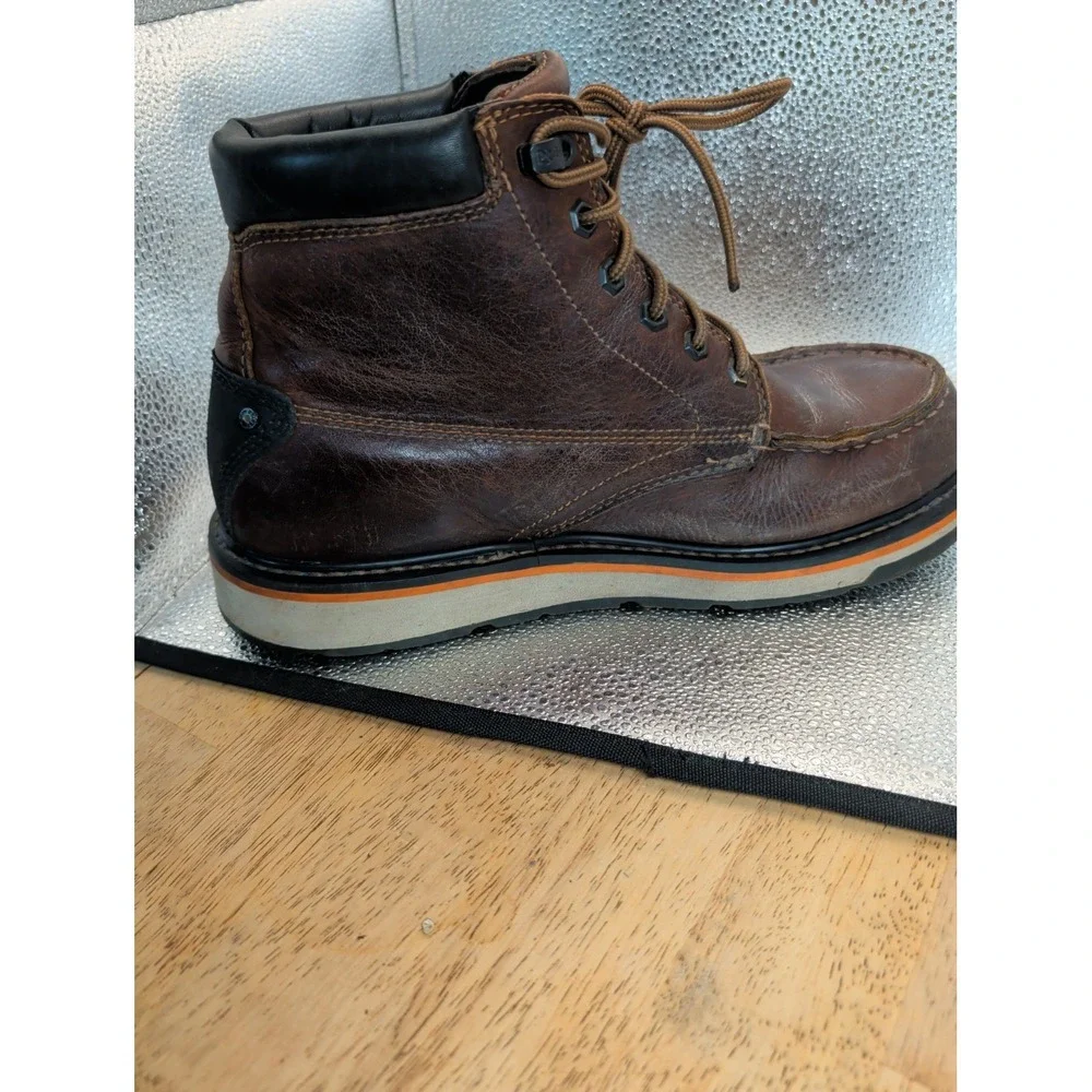 Timberland PRO Gridworks Waterproof Worksite Boots Mens 12 Wide Fast Ship